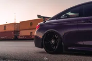 Der BMW M4 erhält eine Daytona-Violett-Leckierung, ein Bodykit und neue Felgen №2