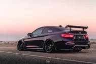 Der BMW M4 erhält eine Daytona-Violett-Leckierung, ein Bodykit und neue Felgen №5