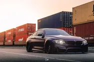 Der BMW M4 erhält eine Daytona-Violett-Leckierung, ein Bodykit und neue Felgen №7