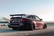Der BMW M4 erhält eine Daytona-Violett-Leckierung, ein Bodykit und neue Felgen №8
