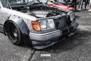 Dieser alte Mercedes 200E Rat Car trägt einen BMW M50-Motor unter der Haube №6