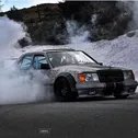 Dieser alte Mercedes 200E Rat Car trägt einen BMW M50-Motor unter der Haube №17